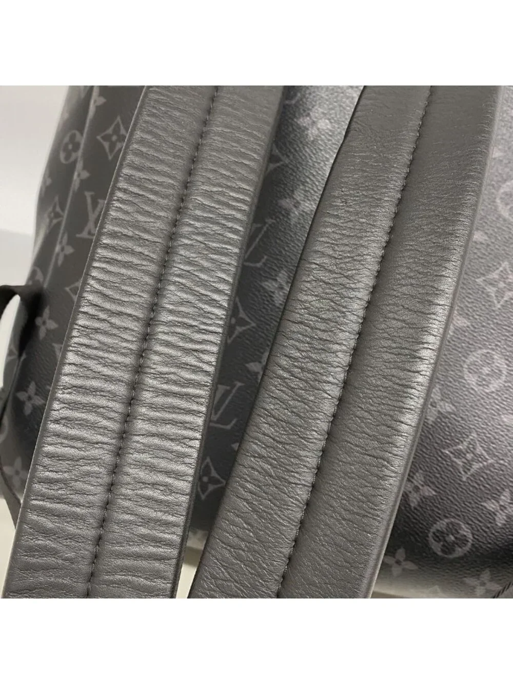 Louis Vuitton Backpack Monogram Eclipse Steamer Black